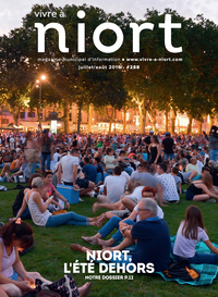 couverture Magazine vivre à niort : Numéro de juillet 2019
