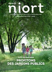 couverture Magazine vivre à niort : Vivre à Niort juin-juillet-août 2023