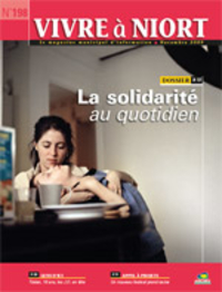 couverture Magazine vivre à niort : Numéro de novembre 2009