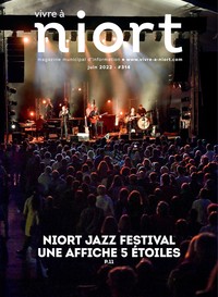 couverture Magazine vivre à niort : Numéro de juin 2022