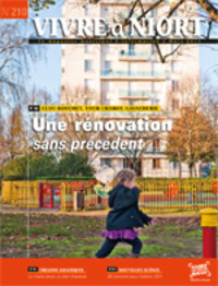 couverture Magazine vivre à niort : Numéro de mars 2011