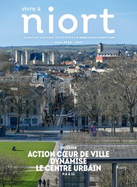 couverture Magazine vivre à niort : Numéro de mars 2022