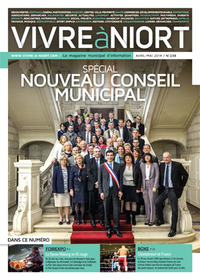 couverture Magazine vivre à niort : avr-14