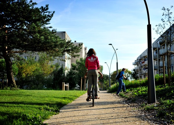 Au coeur du quartier © Marie Delage
