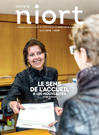 couverture Magazine vivre à niort : Numéro d'avril 2018