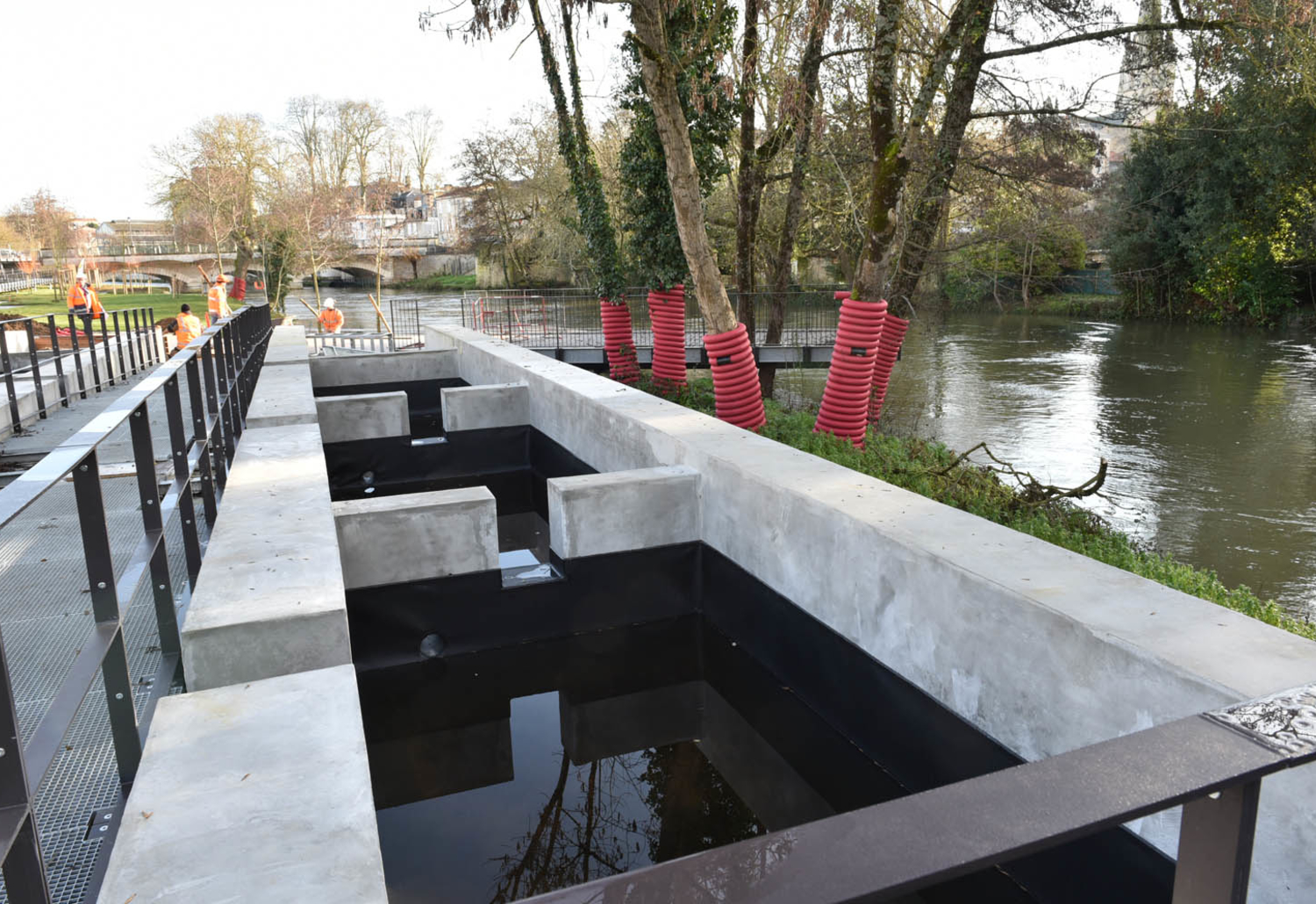 Les Bassins botaniques, décembre 2019 ©Bruno Derbord