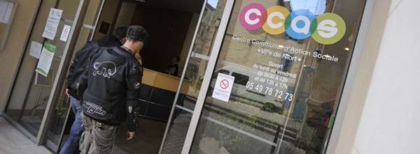 Photo de l'entrée du CCAS de Niort