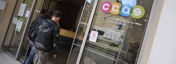 Photo de l'entrée du CCAS de Niort