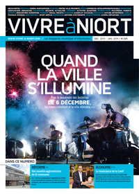 couverture Magazine vivre à niort : Décembre 2013 - janvier 2014