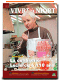 couverture Magazine vivre à niort : Numéro de Février 2008
