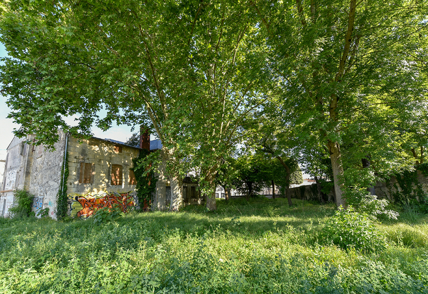 Le Jardin de la Maison patronale, mai 2018 @Bruno Derbord