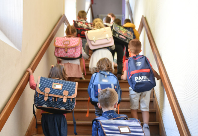 Rentree scolaire 2020 a l'ecole Jules Michelet