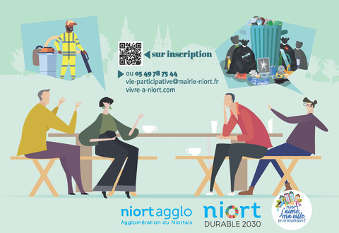 Illustration article : La Ville organise des ateliers participatifs autour de la propreté urbaine