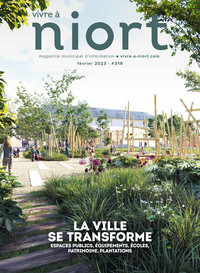 couverture Magazine vivre à niort : Numéro de février2023