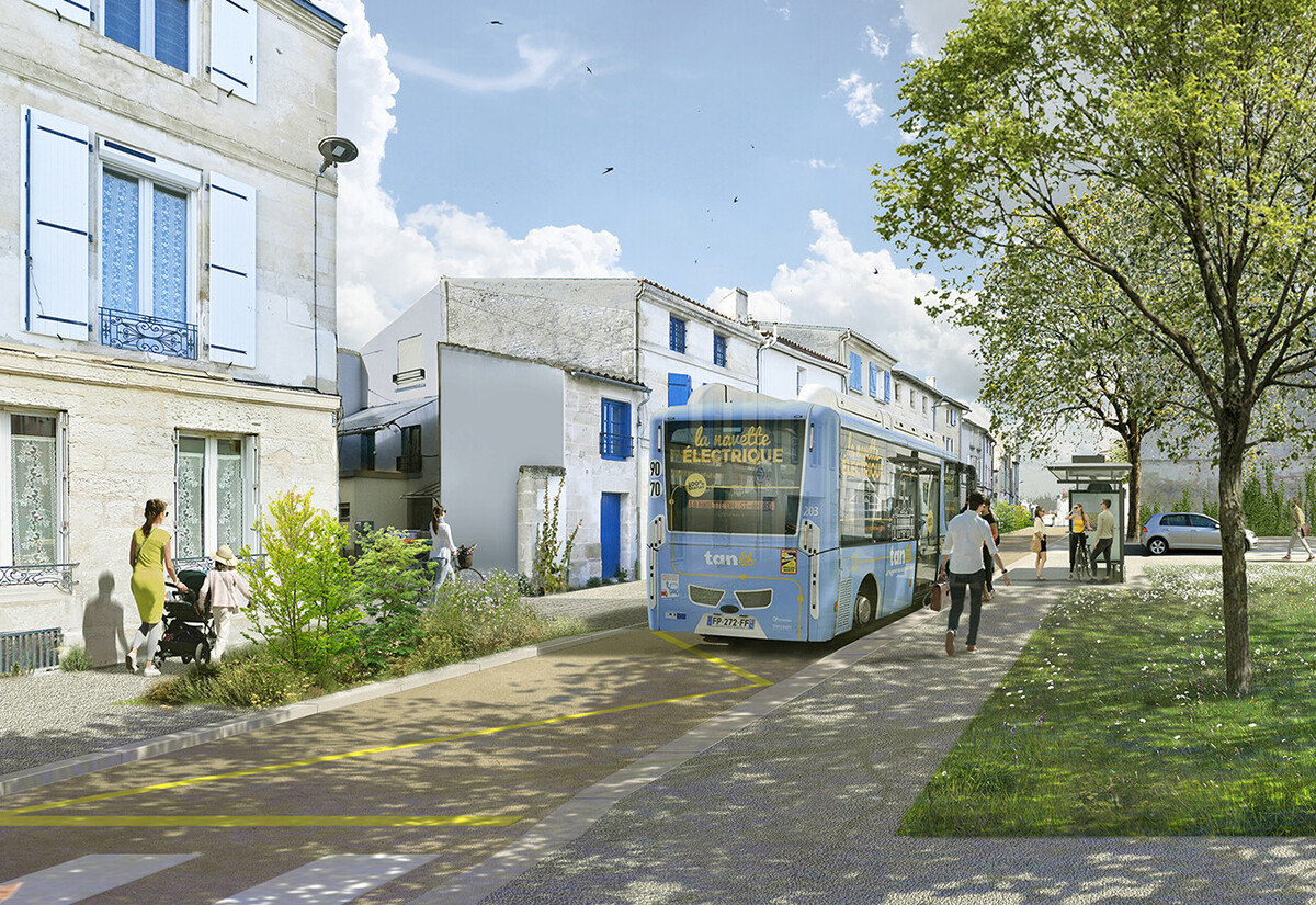 La rue du Maréchal-Leclerc au croisement avec la rue Villersexel en 2025 ©L'Oeil mobile