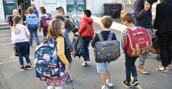 Rentrée scolaire à l'école Jules Michelet© B. Derbord