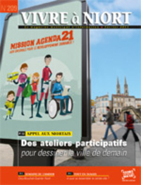 couverture Magazine vivre à niort : Numéro de février 2011