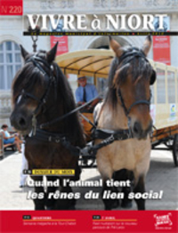 couverture Magazine vivre à niort : Numéro d'avril 2012