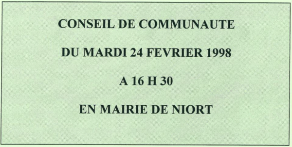 Communauté de Communes de Niort 
