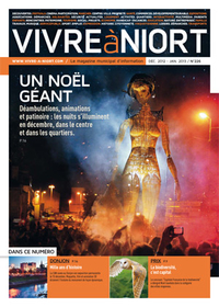 couverture Magazine vivre à niort : Numéro de décembre 2012