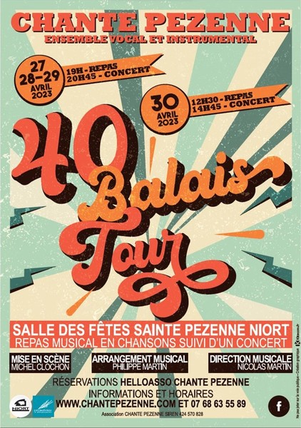 Spectacle : Chante-Pezenne, 40 ans, cela se fête