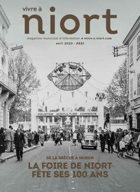 couverture Magazine vivre à niort : Numéro d'avril 2023
