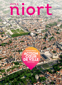 couverture Magazine vivre à niort : Numéro d'octobre 2018
