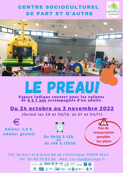 Espace Ludique : le préau