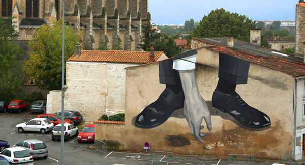 Escif - Rue de Fontenay, octobre 2012. Photo Winterlong Galerie Escif - Rue de Fontenay, octobre 2012. Photo Winterlong Galerie