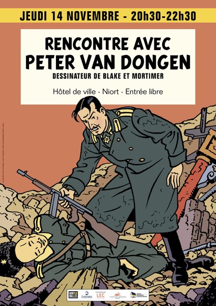 Bande dessinée : Rencontre avec Peter Van Dongen