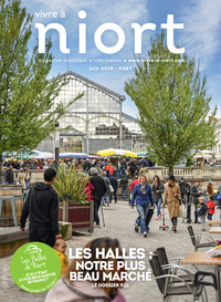couverture Magazine vivre à niort : Numéro de juin 2019