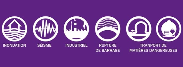 Icônes des risques majeurs
