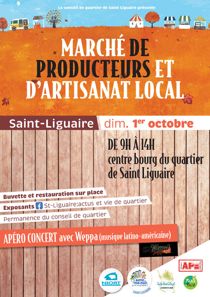 Marché de producteurs et d'artisanat local