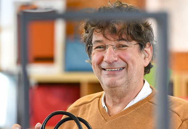 Portrait de Monsieur Willy Stevens directeur de Laurige