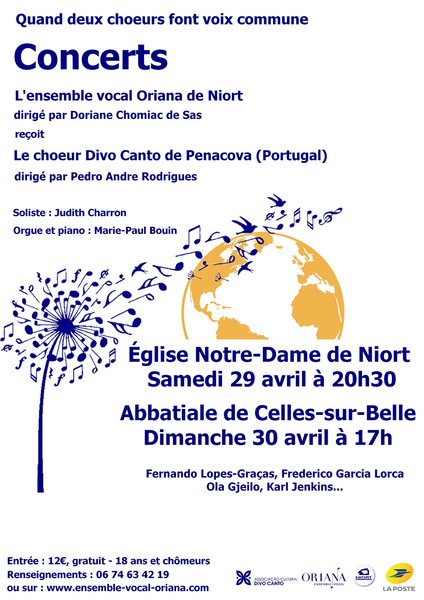 Ensemble vocal Oriana : deux chœurs à l’ouvrage !