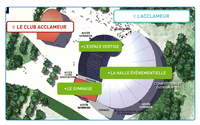 Plan du site de L'Acclameur