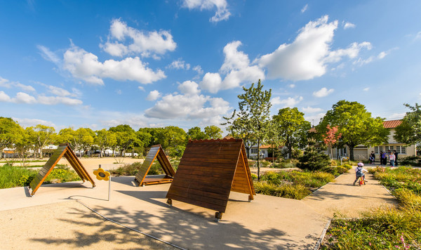 Le square Georges-Renon - Photo Alex Giraud
