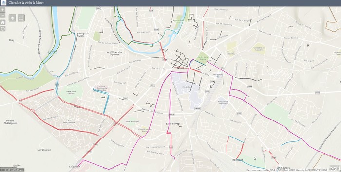 Circuler à Niort en vélo
