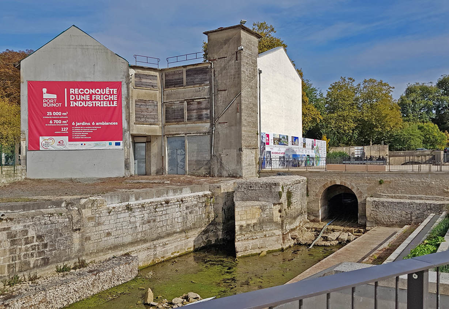 Emplacement du Jardin des Escales, octobre 2020 ©Sylvie Méaille