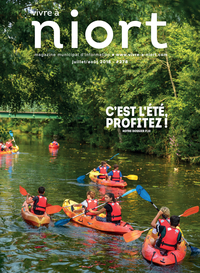 couverture Magazine vivre à niort : Numéro d'été 2018