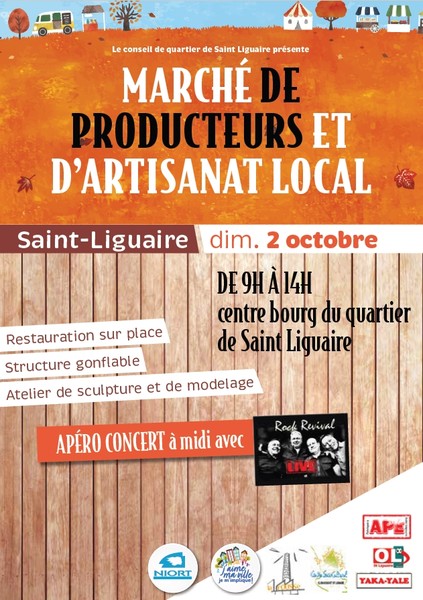 Marché de producteurs et d'artisanat local