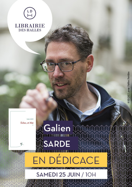 Dédicace de Galien Sarde