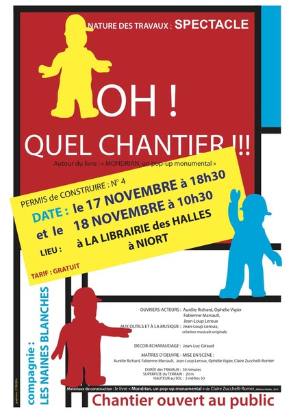 Lecture-spectacle : Oh ! Quel chantier !