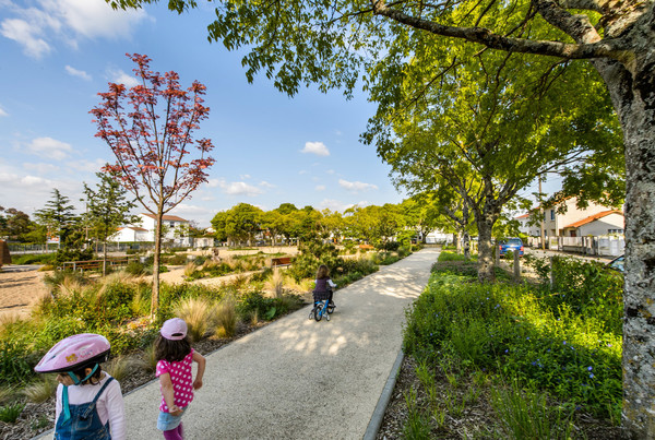 Le square Georges-Renon - Photo Alex Giraud