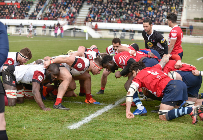 Match de Rugby Stade Niortais contre Perigueux.