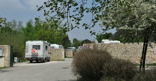 Aire de camping-cars de Bessac © B Derbord