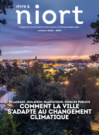 couverture Magazine vivre à niort : Numéro d'octobre 2022