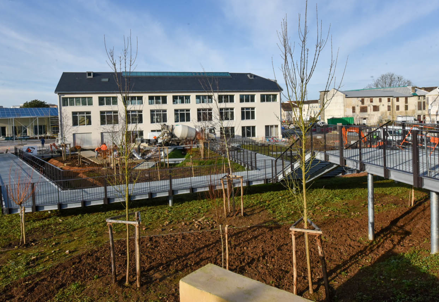 Jardin du marais mouillé, décembre 2019 ©Bruno Derbord