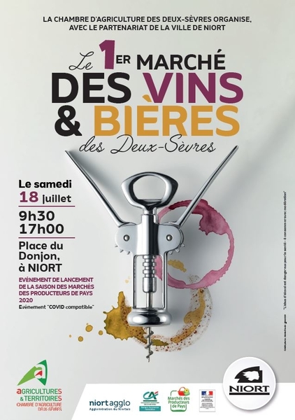 1er marché des vins et bières des Deux-Sèvres