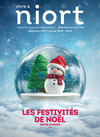 couverture Magazine vivre à niort : Numéro de décembre 2017